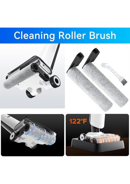 Roborock Flexi/flexi PRO/A20/A20 Pro Islak Kuru Elektrikli Süpürge Için Ana Silindir Fırça Ana Fırça Süpürge Yedek Parçaları (Yurt Dışından) fırsatları