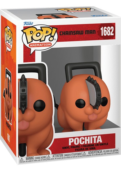 Pop! Chainsaw Man - Pochita (Kutu Hasarlı) #1682