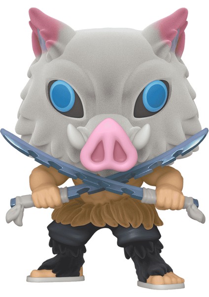 Pop! Demon Slayer - Inosuke Hashibira (Flocked) #870