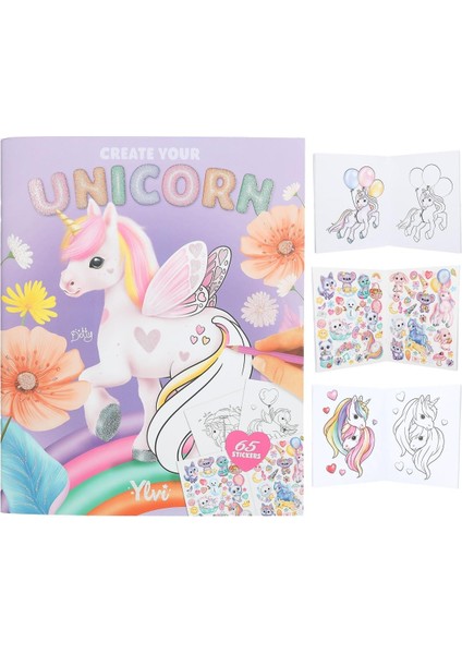 Ylvi Unicorn Boyama Kitabı