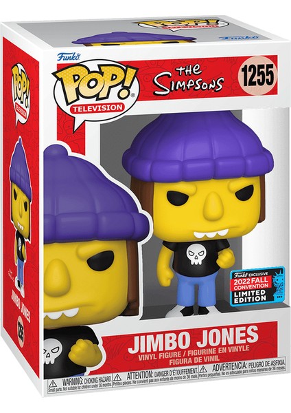 Simpsons Jimbo Jones Pop Nycc 2022 Exclusive Shared Figür fiyatları