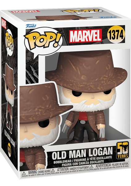 Pop! Marvel: Wolverine 50. Yıldönümü - Yaşlı Adam Logan