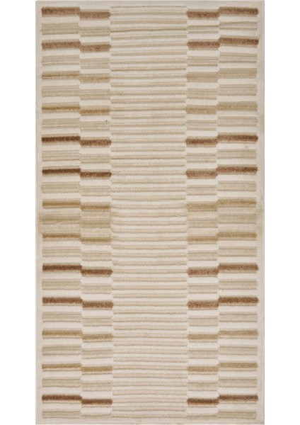 Soft Mono Tozumaz Antialerjik Halı - Bej - 80X150 cm