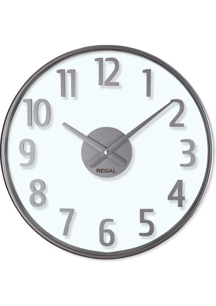 0638 F2 Opal Duvar Saati | Füme