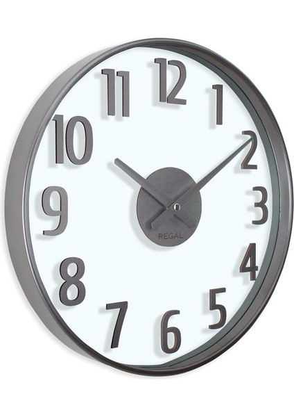 0638 F2 Opal Duvar Saati | Füme indirimleri