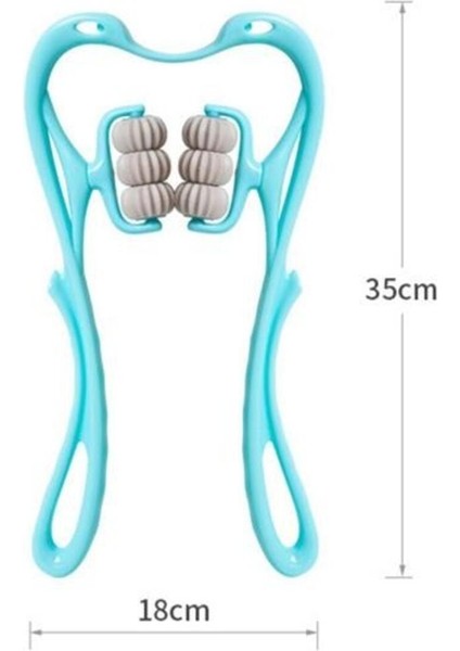 River World Boyun Masajı Aleti Altı Tekerlekli ve Manuel modelleri