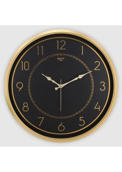 Premium Serisi Sessiz Akar Latin Rakamlı Özel Eskitme Klasik Kadran 50 cm Duvar Saati