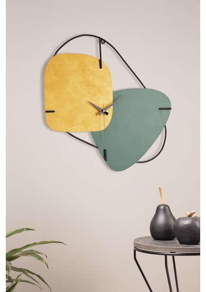 Muyika Brazil Metal Hand-Made 58X55CM Sessiz Mekanizmalı Dekoratif Renkli Duvar Saati Mds-R fiyatları