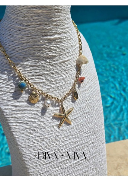 - Sea Star Çelik Charm Kadın Kolye fırsatları