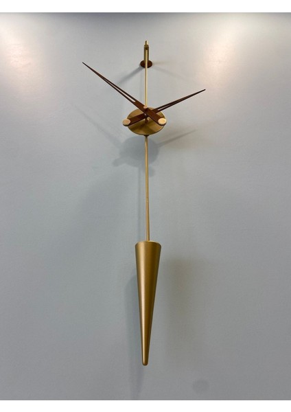 Arrow Minimalist ( Büyük Boy 90 cm ) - Metal Duvar Saati , Modern Dekoratif Metal Duvar Saati modelleri