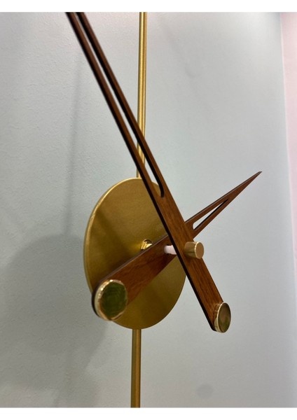 Arrow Minimalist ( Büyük Boy 90 cm ) - Metal Duvar Saati , Modern Dekoratif Metal Duvar Saati fırsatları