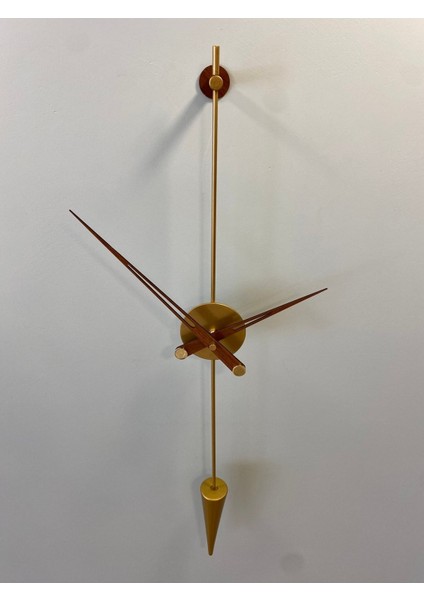 Arrow Minimalist ( Büyük Boy 90 cm ) - Metal Duvar Saati , Modern Dekoratif Metal Duvar Saati indirimleri
