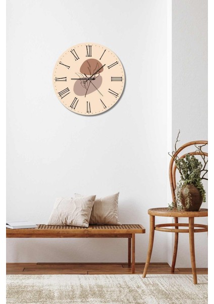 Minimalist Tasarım Mdf Uv Baskı Duvar Saati 40 Mds-01 indirimleri