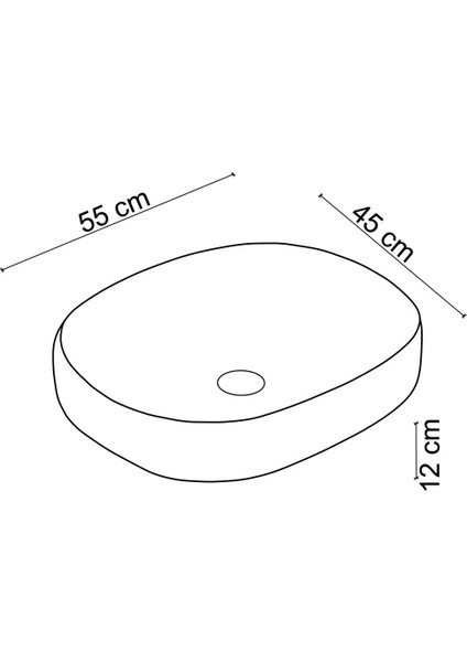 EY-4712MS Tezgah Üstü Lavabo Mat Siyah fiyatları