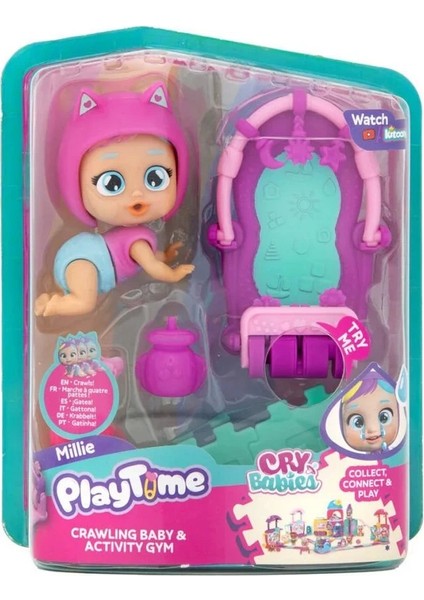 Cry Babies Play Time Mini Millie Bebek ve Aktivite Halısı