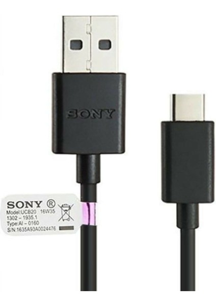 Sony Xperia L1 G3311 Şarj ve Data Kablosu UCB20