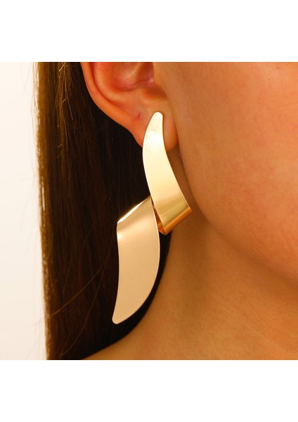 Küpeler Kadın Düzensiz Şekilli Küpeler (Yurt Dışından)