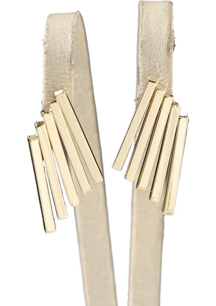 Moda Çok Yönlü Mizaç Metal Oyuk Geometrik Küpe Saplama Küpe Kadın (Yurt Dışından)