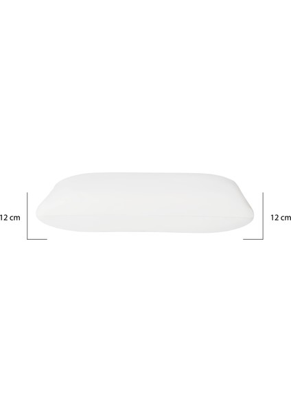 Comfy Boyun Destekli Ortopedik Yastık Tombul Visco Yastık - 55x35x12cm