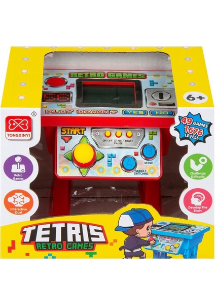 Nostaljik Tetris Oyun Konsolu