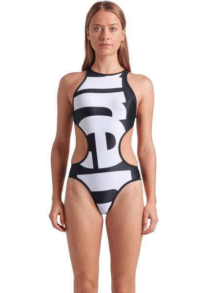 One Logo Kadın Yüzücü Mayosu 009401150