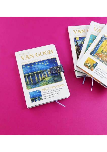 Van Gogh Tasarımlı B6 112 Yaprak Defter BM-1719
