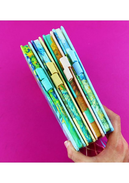 Van Gogh Tasarımlı A5 80 Yaprak Defter BM-1715 modelleri