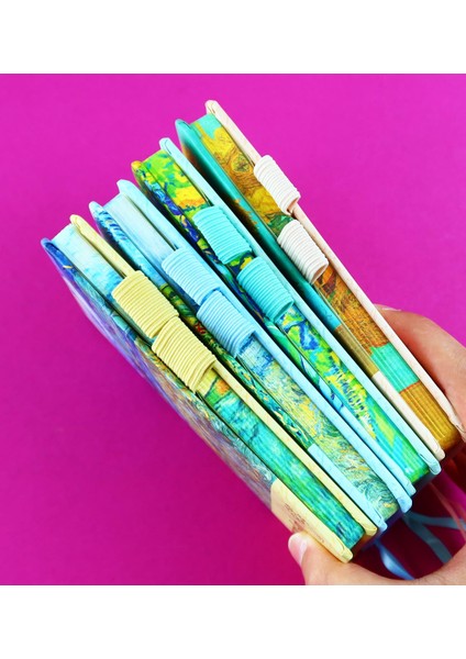 Van Gogh Tasarımlı C6 80 Yaprak Defter BM-1714 modelleri