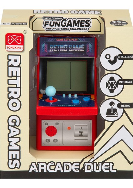 Nostaljik Tetris Oyun Konsolu Kartela