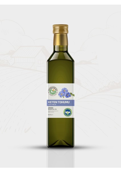 Organik Keten Yağı ''100ML''