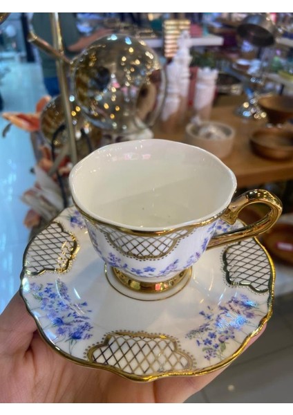 Tımeo Teresa 6 Kişilik Türk Kahvesi Fincanı Desen2 modelleri