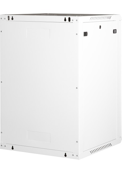 18U 19" Duvar Tipi Rack Kabinet – Genişlik: 600 mm | Derinlik: 600 mm – Açık Gri (Demonte) fırsatları