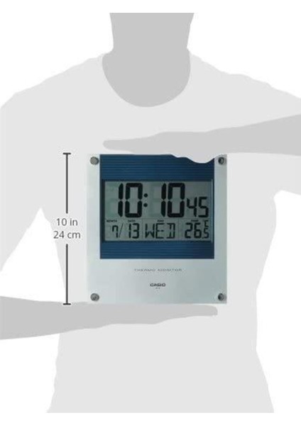 ID-11S-2DF Dijital Termometre Takvimli Duvar Saati fiyatları