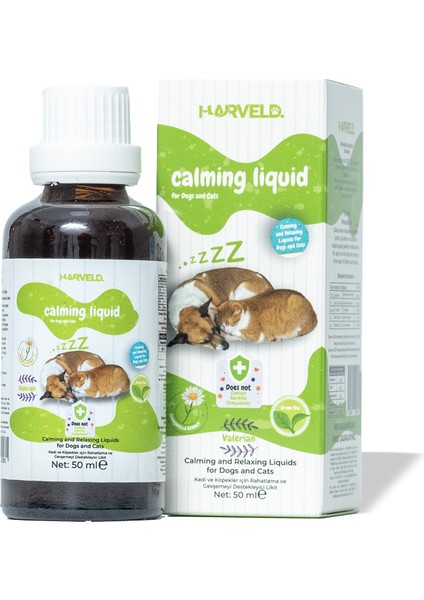 Calming Down Kedi Köpek Stresgiderici Rahatlatıcıgevşetici Destekleyici Likit
