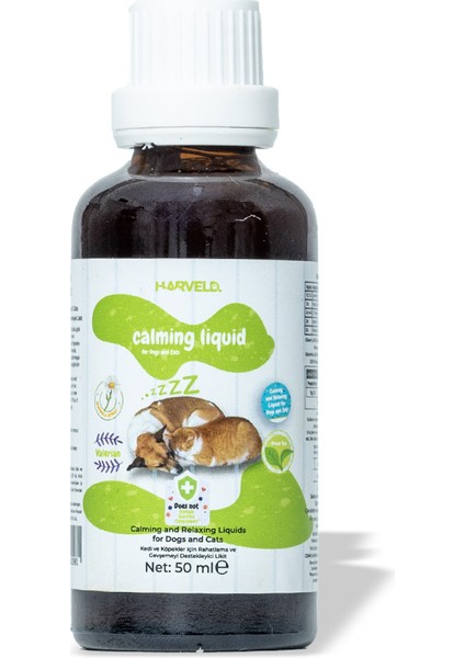 Calming Down Kedi Köpek Stresgiderici Rahatlatıcıgevşetici Destekleyici Likit modelleri