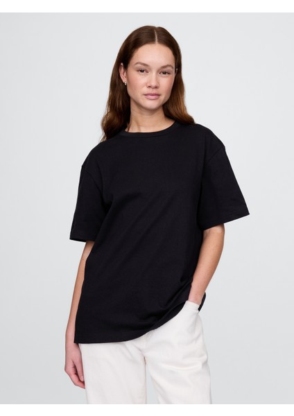 Erkek Siyah Heavyweight Original T-Shirt indirimleri