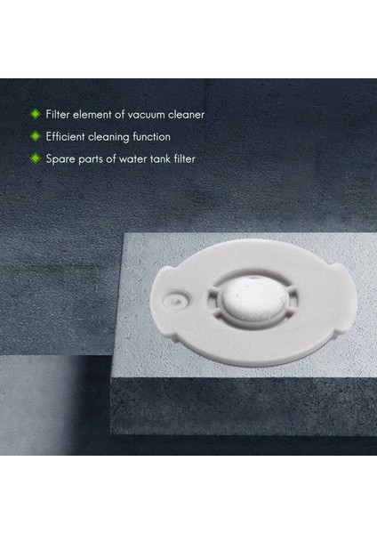 Xiaomi S50 S51 Roborock Robot Süpürge Için 12 Adet Su Tankı Filtresi 2 Yedek Parça Filtre Aksesuarları (Yurt Dışından)