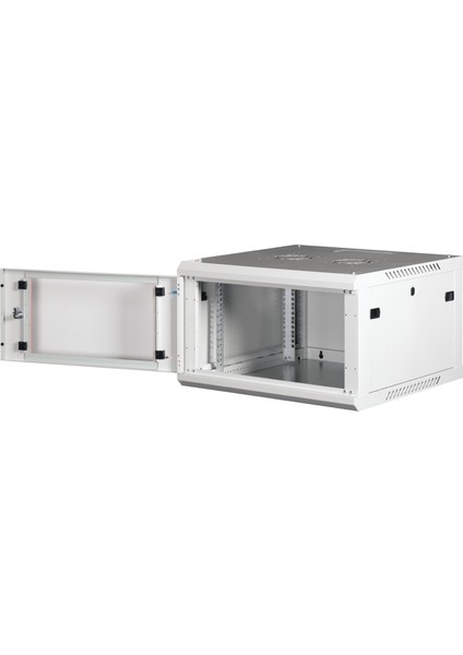 - 6u 19" Duvar Tipi Rack Kabinet – Genişlik: 600 mm | Derinlik: 600 mm – Açık Gri (Demonte) modelleri