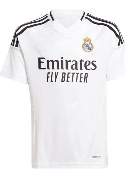 Real Madrıd Vini Jr Iç Saha Beyaz Yetişkin Futbol Forması