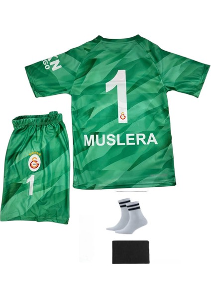 Gâlatasarây New Sezon Muslerâ Çocuk Forması 4lü Set Forma+Şort+Çorp+Bilrklik