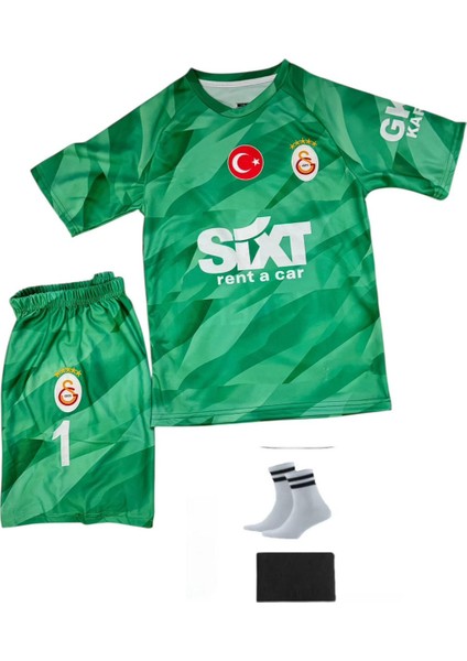 Gâlatasarây New Sezon Muslerâ Çocuk Forması 4lü Set Forma+Şort+Çorp+Bilrklik