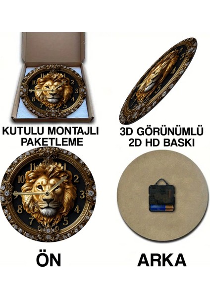 Sessiz Yuvarlak Ahşap Duvar Saati, Kuvars Hareketli 3D Görünümlü 2d Saat Sdw Serisi indirimleri