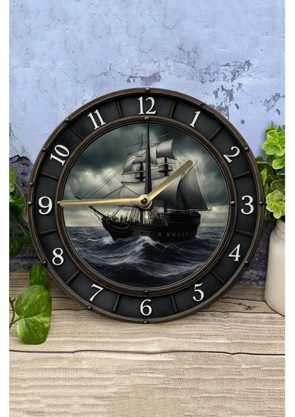 Sessiz Yuvarlak Ahşap Duvar Saati, Kuvars Hareketli 3D Görünümlü 2d Saat Sdw modelleri