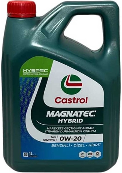 Magnatec 0W20 Hybrid Motor Yağı 4 Litre