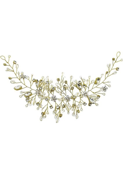 Avrupa ve Amerikan Kristal Headdress Saç Süsleri Rhinestones Saç Elbiseler (Yurt Dışından)