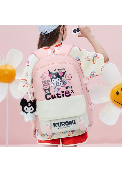 Kuromi Kız Okul Çantası Sırt Çantası (Yurt Dışından) modelleri