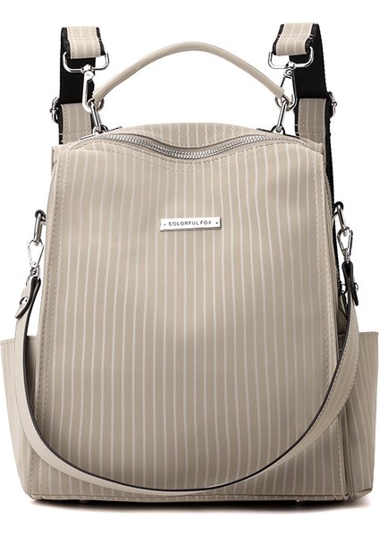 Renkli Tilki Moda Niş Sırt Çantası Tek Omuz Çantası Çapraz Askılı Çok Yönlü Çok Işlevli Sırt Çantası (Yurt Dışından)