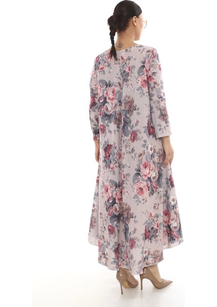 Keten Büyük Beden Kırışmaz Kumaş Kadın Elbise fiyatları