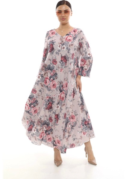 Keten Büyük Beden Kırışmaz Kumaş Kadın Elbise fırsatları