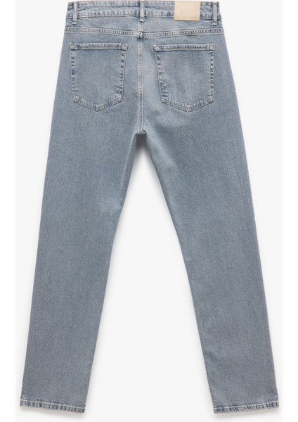 Normal Bel Cep Detaylı Straight Fit Jean Pantolon - Mark Jean fiyatları
